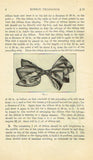 1920s Mary Brooks Picken Woman's Institute Book 107D Ribbon Trimmings Part 4