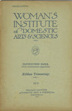  1920s Mary Brooks Picken Woman's Institute Book 107D Ribbon Trimmings Part 4