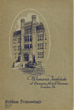 1910s Mary Brooks Picken Woman's Institute Book 107F Ribbon Trimmings Part 6