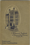 1910s Mary Brooks Picken Woman's Institute Millinery Book 114 Color Combinations