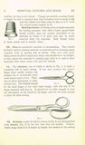 1910s Brooks Picken Woman's Institute Sewing Book 1A Essential Seams Stitches