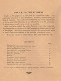 1910s Brooks Picken Woman's Institute Sewing Book 1A Essential Seams Stitches