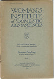 1920s Brooks Picken Woman's Institute Sewing Book 2-3 Pattern Drafting 1922 ed