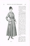 1920s Brooks Picken Woman's Institute Sewing Book 3 D-2 Drafting & Dressmaking