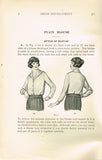 1920s Brooks Picken Woman's Institute Sewing Book 404 Dress Development 1923 Ed