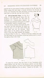 1930s Woman's Institute Sewing Book 408-3 Designing with Foundation Patterns