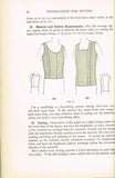 1920s Mary Brooks Picken Woman's Institute Sewing Book 409-2 Cutting and Fitting