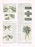 1920s Mary Brooks Picken Woman's Institute Sewing Book 411 Ribbon Trimmings