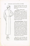 1920s Mary Brooks Picken Woman's Institute Sewing Book 415-2 Designing and Planning Clothes