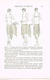 1920s Mary Brooks Picken Woman's Institute Sewing Book 416-2 Draping and Designing