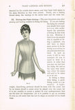 1920s Brooks Picken Woman's Institute Sewing Book 5-2 Tight Linings & Boning