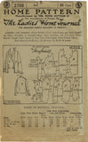 Ladies Home Journal 2705: 1920s Uncut Designer Jacket 34B Vintage Sewing Pattern