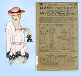 Ladies Home Journal 2719: 1920s Uncut Misses Blouse 34 B Vintage Sewing Pattern