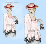 Ladies Home Journal 2719: 1920s Uncut Misses Blouse 40 B Vintage Sewing Pattern