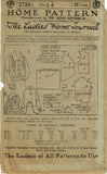 Ladies Home Journal 2728: 1920s Uncut Misses Blouse 32 B Vintage Sewing Pattern