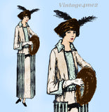 Ladies Home Journal 2749: 1920s Uncut Designer Dress 34B Vintage Sewing Pattern