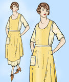 Ladies Home Journal 2760: 1920s Uncut Misses Apron Sz 26W Vintage Sewing Pattern