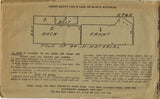 Ladies Home Journal 2762: 1920s Uncut Misses Skirt Sz 28 W Vintage Sewing Pattern