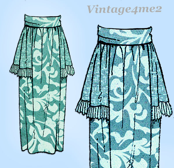 Ladies Home Journal 2769: 1920s Uncut Misses Skirt Sz 28W Vintage Sewing Pattern