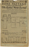 Ladies Home Journal 2769: 1920s Uncut Misses Skirt Sz 28W Vintage Sewing Pattern