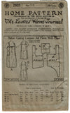 Ladies Home Journal 2925: 1920s Uncut Misses Combination 36 B VTG Sewing Pattern