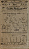 Ladies Home Journal 2961: 1920s Uncut Little Girls Coat Sz 12 VTG Sewing Pattern