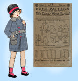 Ladies Home Journal 2961: 1920s Uncut Little Girls Coat Sz 12 VTG Sewing Pattern