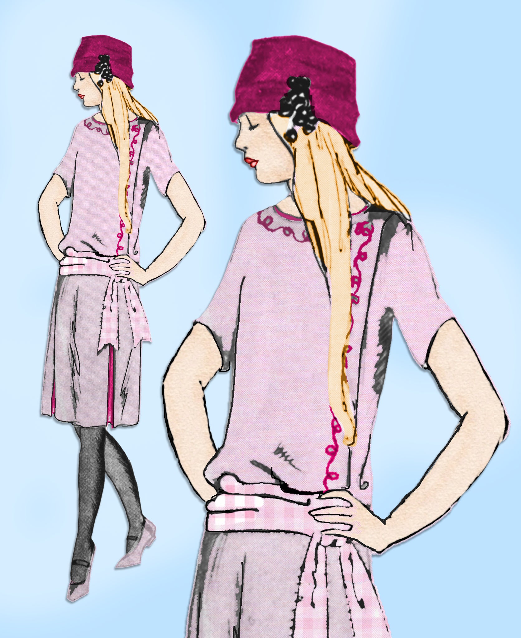 Ladies flapper dresses top