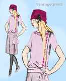Ladies Home Journal 2975: 1920s Uncut Girls Flapper Dress Sz14 VTG Sewing Pattern