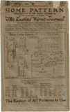 Ladies Home Journal 2975: 1920s Uncut Girls Flapper Dress Sz8 VTG Sewing Pattern