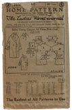 Ladies Home Journal 2986: 1920s Uncut Little Girls Coat Sz 12 VTG Sewing Pattern