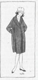 Ladies Home Journal 2986: 1920s Uncut Toddler Girls Coat Sz 6 VTG Sewing Pattern