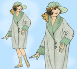 Ladies Home Journal 2986: 1920s Uncut Toddler Girls Coat Sz 4 VTG Sewing Pattern