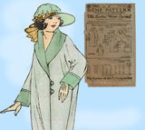 Ladies Home Journal 2986: 1920s Uncut Toddler Girls Coat Sz 6 VTG Sewing Pattern