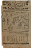 Ladies Home Journal 2986: 1920s Uncut Toddler Girls Coat Sz 6 VTG Sewing Pattern