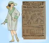 Ladies Home Journal 2986: 1920s Uncut Toddler Girls Coat Sz 6 VTG Sewing Pattern