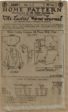 Ladies Home Journal 3089: 1920s Uncut Misses Blouse Vintage Sewing Pattern
