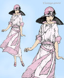 Ladies Home Journal 3157: 1920s Uncut Misses Dress Sz 38B Vintage Sewing Pattern