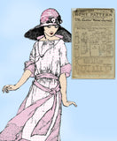 Ladies Home Journal 3157: 1920s Uncut Misses Dress Sz 38B Vintage Sewing Pattern