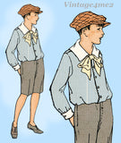 Ladies Home Journal 3163: 1920s Uncut Toddler Boys Suit Sz 6 VTG Sewing Pattern