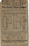 Ladies Home Journal 3230: 1920s Uncut Misses Skirt Sz 26W Vintage Sewing Pattern