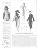 Ladies Home Journal 3291: 1920s Uncut Misses Coat Sz 36 B Vintage Sewing Pattern