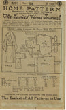 Ladies Home Journal 3291: 1920s Uncut Misses Coat Sz 36 B Vintage Sewing Pattern