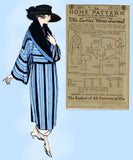 Ladies Home Journal 3291: 1920s Uncut Misses Coat Sz 36 B Vintage Sewing Pattern