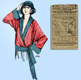 Ladies Home Journal 3294: 1920s Uncut Surplice Blouse 42B Vintage Sewing Pattern