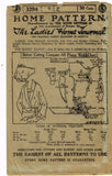 Ladies Home Journal 3294: 1920s Uncut Surplice Blouse 42B Vintage Sewing Pattern