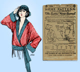 Ladies Home Journal 3294: 1920s Uncut Surplice Blouse 42B Vintage Sewing Pattern