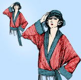 Ladies Home Journal 3294: 1920s Uncut Surplice Blouse 38B Vintage Sewing Pattern
