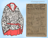 Ladies Home Journal 3303: 1920s Uncut Misses Blouse 36 B Vintage Sewing Pattern