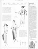 Ladies Home Journal 3307: 1920s Uncut Evening Gown Sz 38B Vintage Sewing Pattern